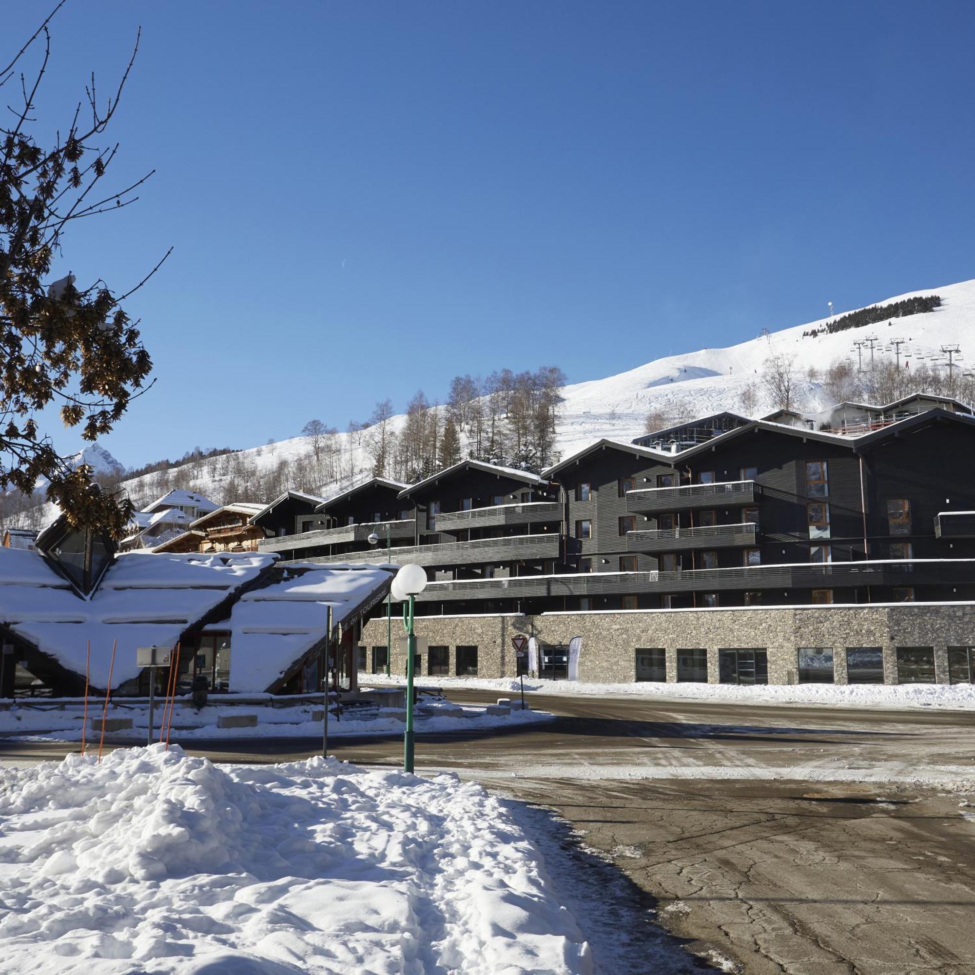 Residence Nemea Le Hameau - Les Deux Alpes Exterior photo